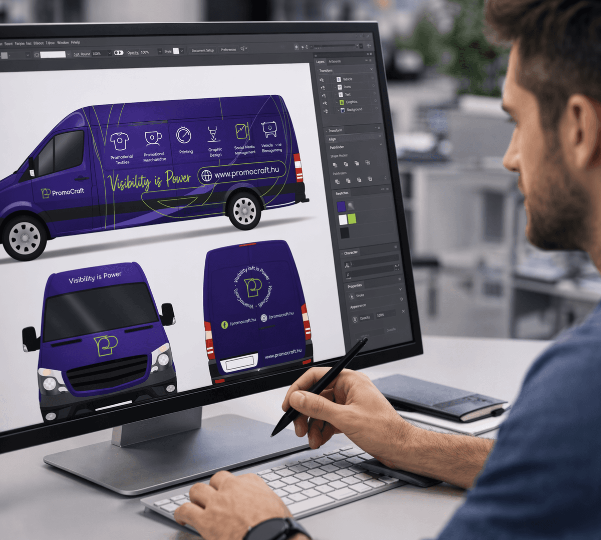 A Promocraft folyamata – az ötlettől az útig