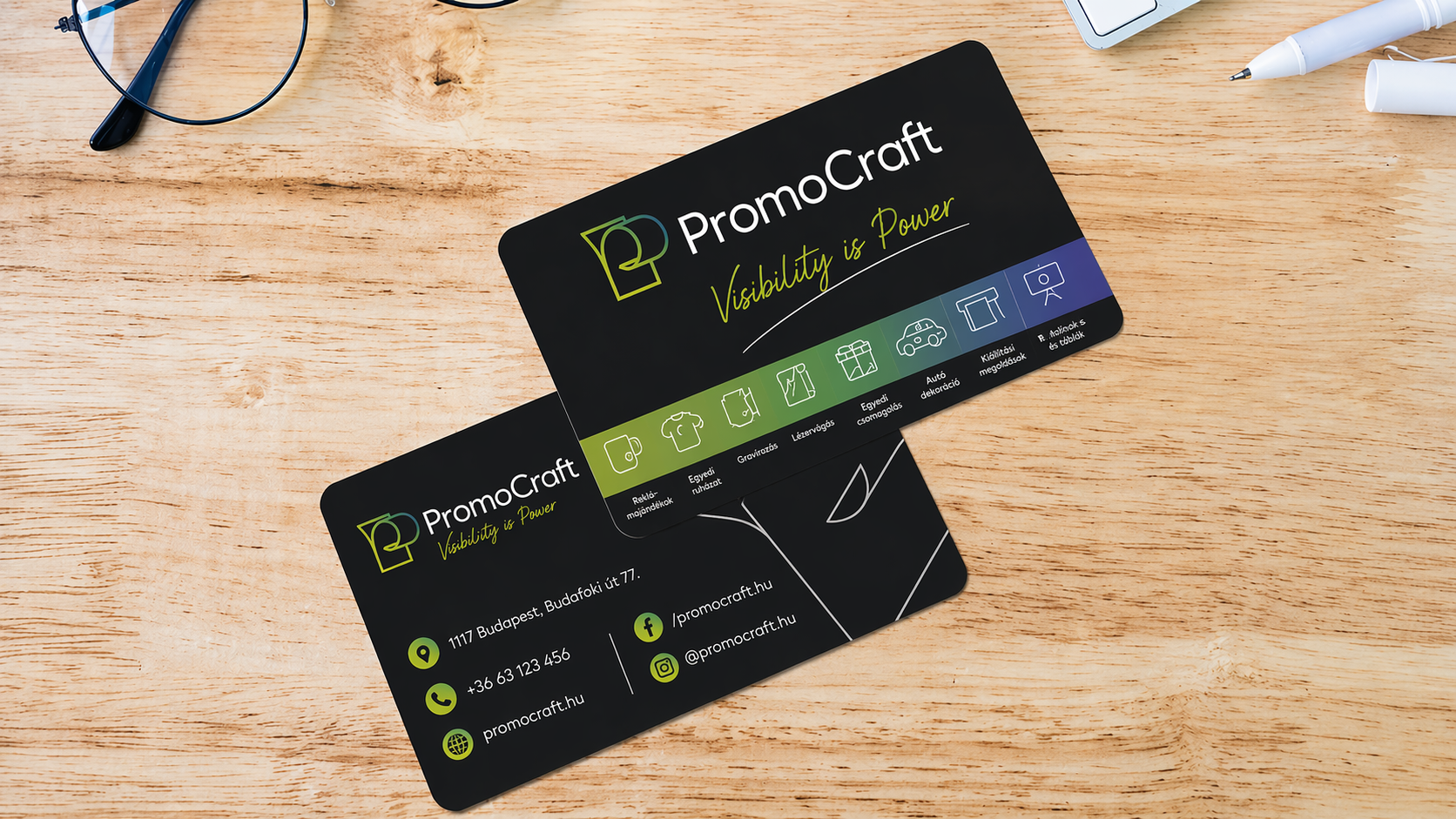 Fém névjegykártyák – elegancia és professzionális hatás