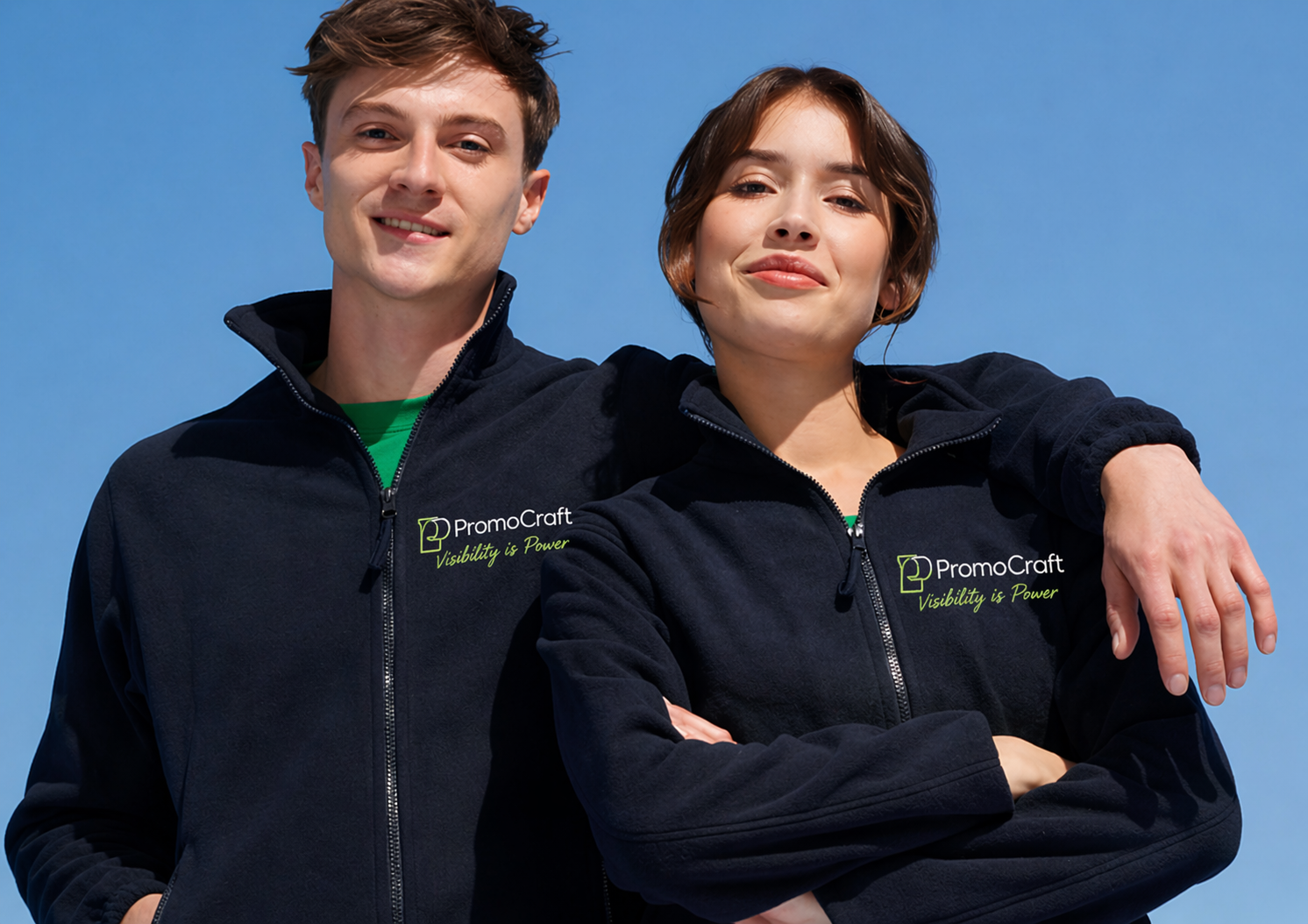 Hímzés vállalati egyenruhán – Promocraft